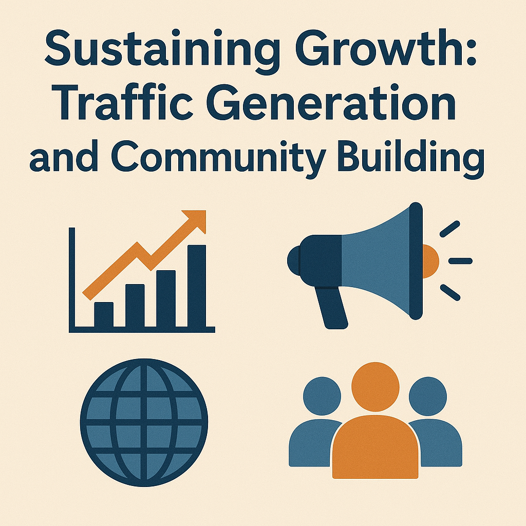 Sustaining Growth: Traffic Generation and Community Building
